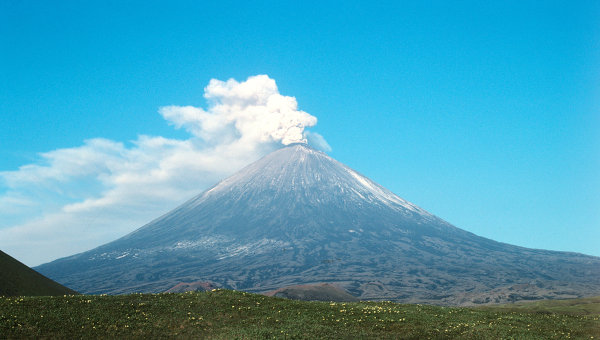Ключевская сопка - действующий вулкан