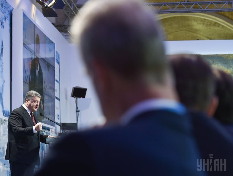 Президент Петр Порошенко на конференции Ялтинская европейская стратегия (YES)