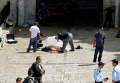 Мужчина был застрелен полицией после его попытки напасть на правоохранителей у ворот Дамаска в старом городе Иерусалима
