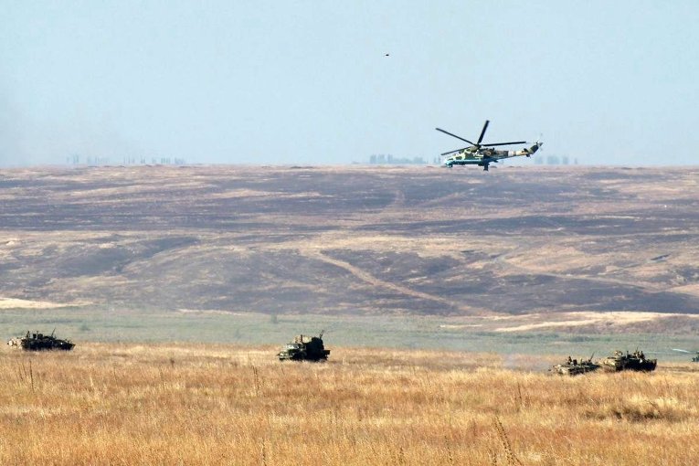 Тактические учения бригады, воевавшей в Донецком аэропорту