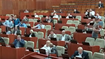 Полтавский облсовет за разграничение полномочий с центральной властью. Видео