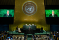 Президент Украины Петр Порошенко выступает на Генассамблее ООН