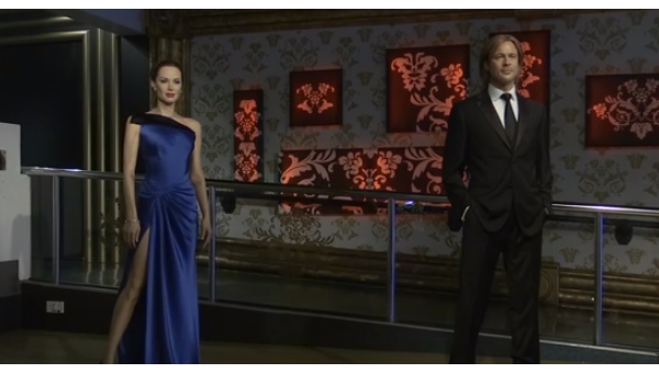 Музей Мадам Тюссо в Лондоне развел восковую пару Джоли и Питта