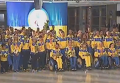 Встреча паралимпийской сборной: кадры из аэропорта Борисполь. Видео