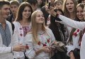 В Киеве прошел Марш в вышиванках