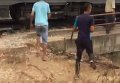 Столкновения двух поездов в Алжире. Видео