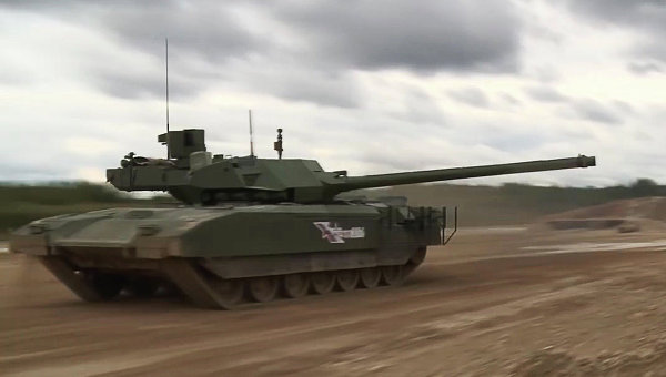 Демонстрация танка Т-14 Армата