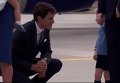 В сети появилось видео трехлетнего принца Джорджа, который не дал пять Джастину Трюдо. Видео