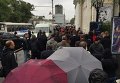 Жители Днепра прощаются с погибшими полицейскими