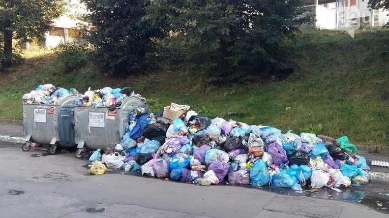 Ситуация с мусором во Львове