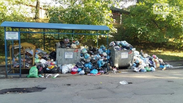 Ситуация с мусором во Львове
