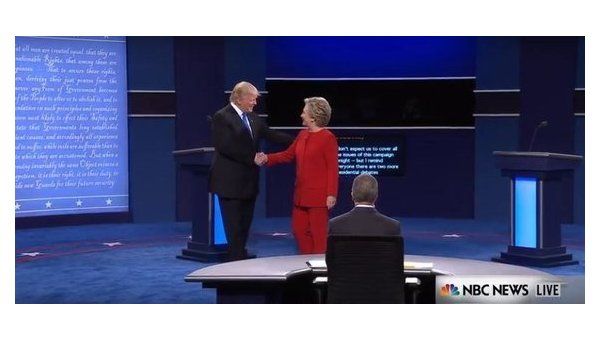 Первая серия теледебатов Хиллари Клинтон и Дональда Трампа