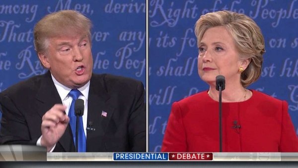 Дебаты Хиллари Клинтон и Дональда Трампа