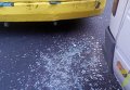 Тройное ДТП в Одессе: троллейбус врезался в лимузин и в микроавтобус