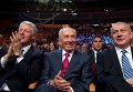 Бил Клинтон, Шимон Перес и Биньямин Нетаньяху