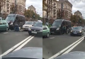 В Киеве в пробке на Крещатике подрались водители. Видео