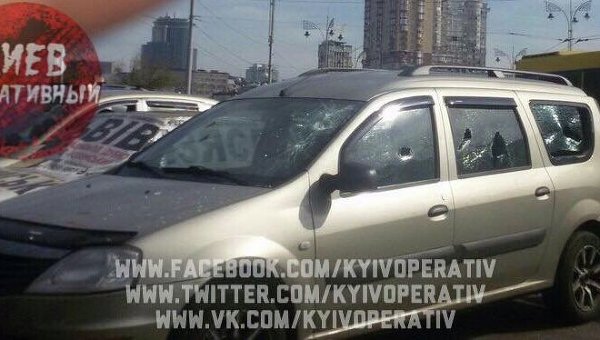 Инцидент на вокзале в Киеве