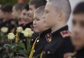 Церемония посвящения киевских школьниц в барышни