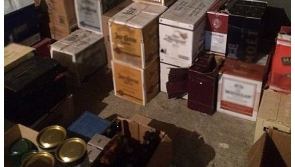 В Одессе изъята партия поддельного алкоголя на 1 млн грн