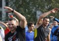 Братья Кличко протестировали самую длинную в Украине беговую дорожку