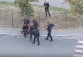 Видео задержания вооруженного гражданина Грузии в Киеве