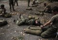 Финальное испытание для новобранцев полка Азов в Киеве