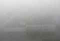 Густой туман в Киеве