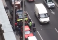 Потасовка с полиций в Киеве вовремя демонтажа автокофейни