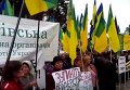 Всеукраинская забастовка аграриев под Верховной Радой