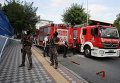 На месте теракта у полицейского участка в Стамбуле
