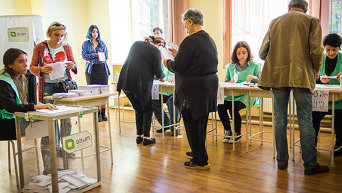 Парламентские выборы в Грузии. Архивное фото