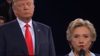 Клинтон vs Трамп. Вторые дебаты. Видео