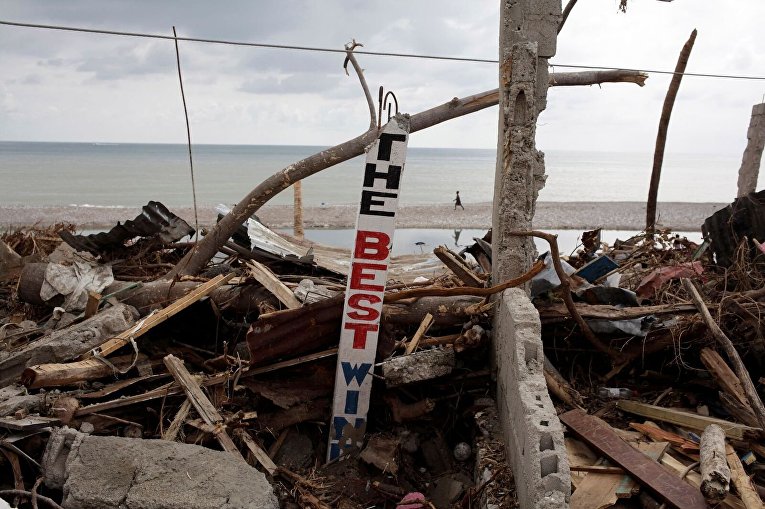 Катастрофические последствия урагана Мэтью на Гаити