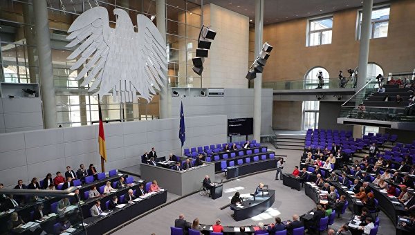 Заседание бундестага в Берлине. Архивное фото