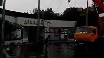 Кранопад в Одессе