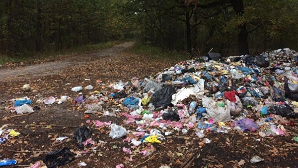 Львовский мусор в Волынской области