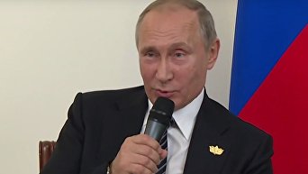 Краткий ответ Путина на возможность отмены контрсанкций - Фиг им!. Видео