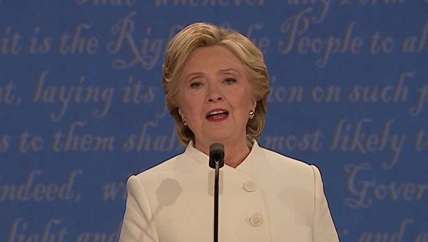 Хиллари Клинтон на дебатах
