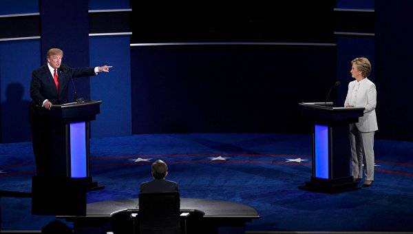 Заключительные дебаты Дональда Трампа и Хиллари Клинтон