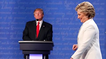 Заключительные дебаты Дональда Трампа и Хиллари Клинтон. Архивное фото