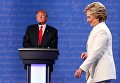 Заключительные дебаты Дональда Трампа и Хиллари Клинтон. Архивное фото