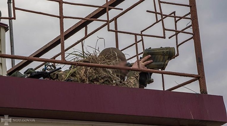 Под Киевом проходят соревнования снайперских групп