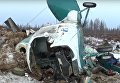 Новое видео с места катастрофы Ми-8 на Ямале. Видео