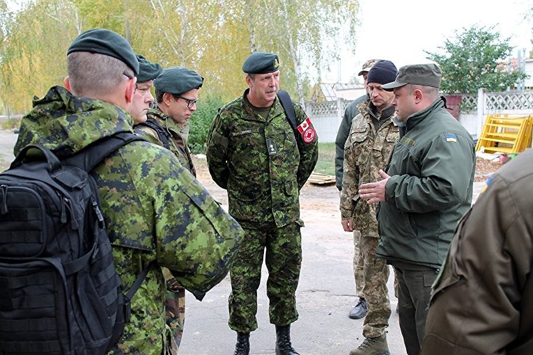 В рамках визита в Украину представители инспекционной группы стран-участниц ОБСЕ посетили Бригаду быстрого реагирования Национальной гвардии Украины.