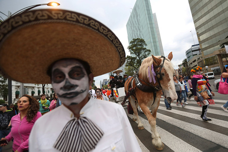 День мертвецов в Мексике