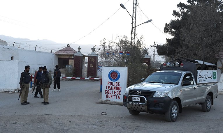 Вооруженное нападение на полицейскую академию в пакистанской Кветте