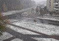 Снег в Славутиче