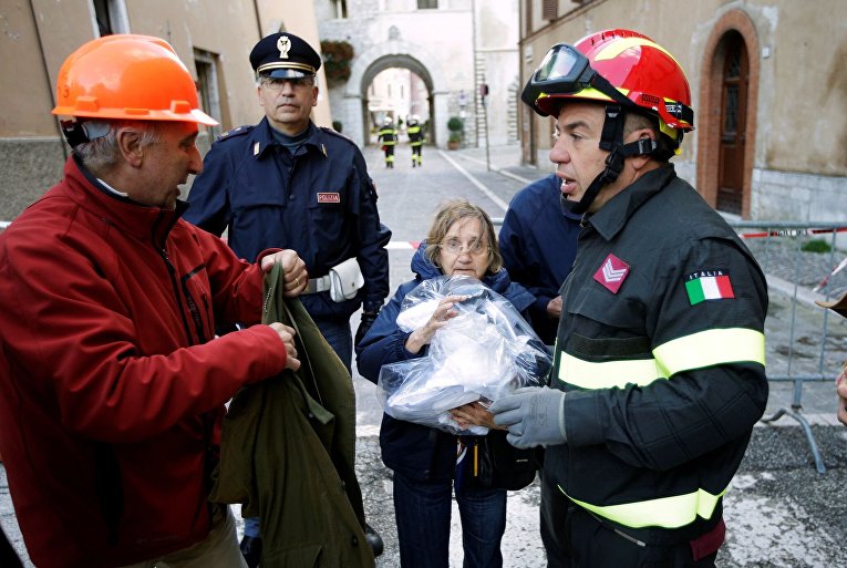 Землетрясение в Виссо, Италия