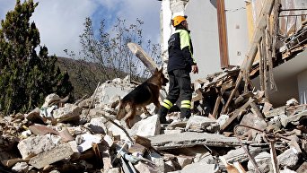 Землетрясение в Борго Сан-Антонио, Италия