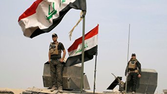 Спецподразделения иракской армии возле Мосула